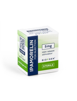 Ипаморелин (Ipamorelin) 5mg от Биоген (BIOYGEN) на 2 мес 4шт