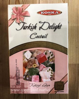 Рахат-лукум смешанный «коктейль» (Kokteyl Lokum), 350 гр., Koska, Турция