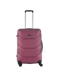 Пластиковый чемодан Freedom бордовый размер M