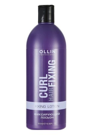 OLLIN CURL HAIR Фиксирующий лосьон Fixing Lotion, 500 ml