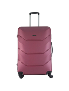 Пластиковый чемодан Freedom бордовый размер L