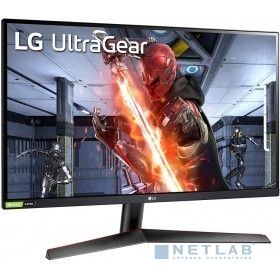 LCD LG 27&quot; 27GN800-B черный {IPS 2560x1440 144Hz 1ms 350cd 1000:1 HDR10 10bit(8bit+FRC) 2xHDMI2.0 DisplayPort1.4 FreeSync G-Sync AudioOut VESA}