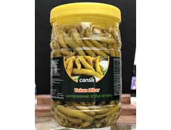 Перец маринованный, острый (Yakan Biber), 1440 гр. Cansa, Турция