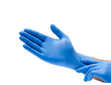 Перчатки Wally нитро-винил голубые (50 пар) р. S, XS, L и XL Китай