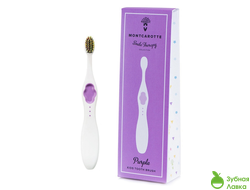 ДЕТСКАЯ ЗУБНАЯ КИСТЬ MONTCAROTTE PURPLE KIDS TOOTHBRUSH