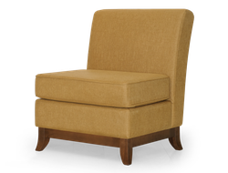 Кресло Серена, 2 варианта размера: 700/900х715х880 мм, вариант обивки и тонировка на выбор
