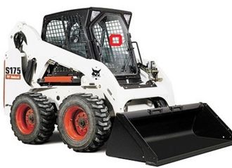 Стекло лобовое без отверстий под дворник (триплекс)для мини-погрузчика BOBCAT S 130/150/160/175/185/205/250/250/330 (арт.003)