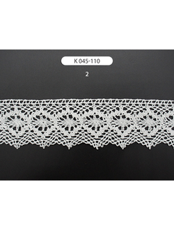 Арт. К045-110. Кружево хлопковое тонкое купить