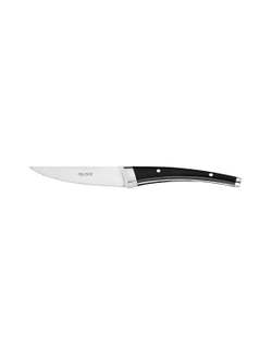 Нож для стейка 105/250 мм. 18/10  1,8 мм. ручка пластик, лезвие зубчатое BRA&Monix /1/