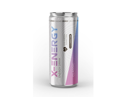 (X-Energy) Энергетический напиток - (0.5 л) - (Без сахара) - (классический)