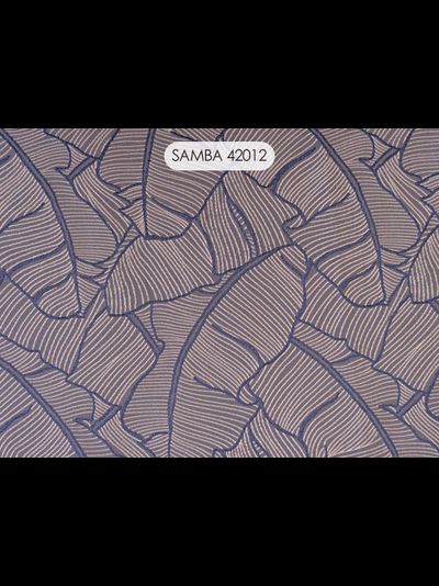 Samba, вискозная портьера с тропической темой узора