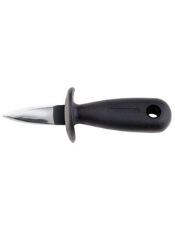Нож для устриц  60/150 мм. с ограничителем, ручка черная APS /1/6/
