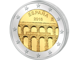 2 евро Акведук в Сеговии, 2016 год