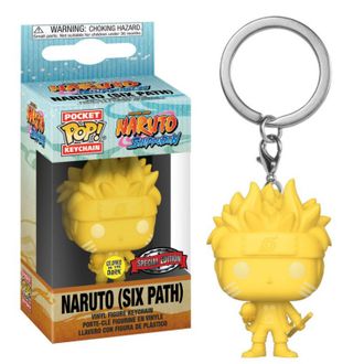 Брелок Funko Pocket POP! Keychain: Naruto Shippuden: Naruto Six Path (YW)(GW)(Exc)