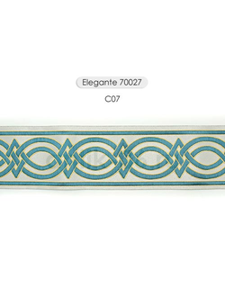 Арт. 70027, серия Elegante. Жаккардовая тесьма в классическом стиле