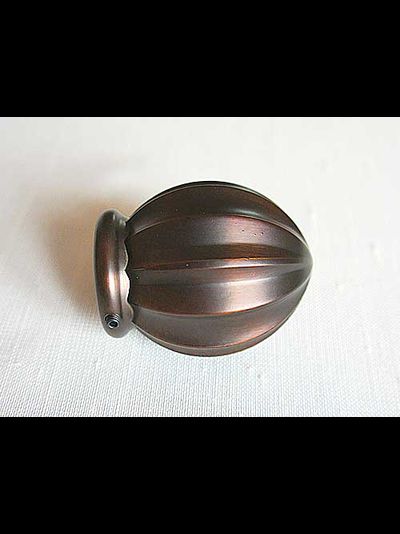 Декоративные наконечники для шторных карнизов оптом "Макао", цвет белое золото