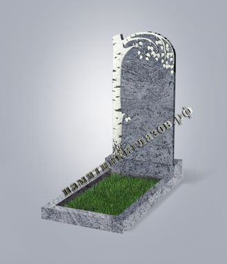 Гранит голубой №84 Березка 1100х550х70