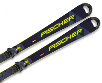 Горные лыжи FISCHER RC4 WORLDCUP SL JR  M/O-PLATE JR A11520V