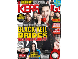 Kerrang! Magazine Issue 1537 Black Veil Brides, Green Day Inside, Иностранные журналы, Intpressshop