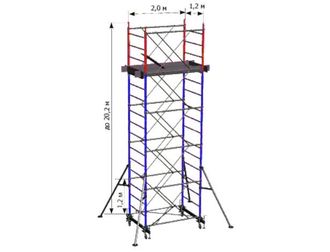 Вышка-тура ТИП 4 PROF (2,0х1,2)