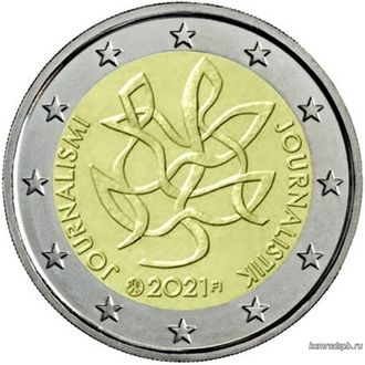Финляндия 2 евро 2021 год - Журналистика