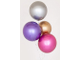 Шар (18&#039;&#039;/46 см) Сфера 3D, Deco Bubble, Фиолетовый, Хром, 1 шт.