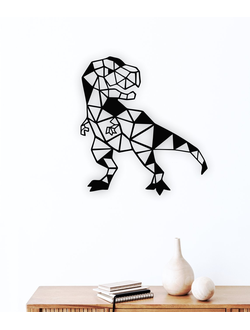Деревянное настенное панно "Динозавр"