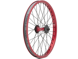 Купить колесо CINEMA ZX FRONT (красное) для BMX велосипеда в Иркутске.