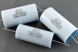 KZK Blue Line аудио конденсаторы полифениленсульфидные высокотемпературные