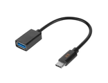 провод  USB гн - шт микро USB 20 см  RB-6007-015-B type C OTG