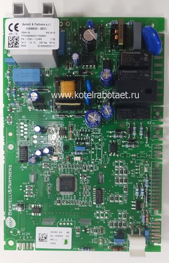 ЭЛЕКТРОННАЯ ПЛАТА УПРАВЛЕНИЯ КОТЛА БАКСИ BAXI ECO FOUR FOURTECH MAIN FOUR,ECO 4s арт. 5702450  BERTE