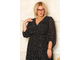 Женственное платье  &quot;ЭЛАЙДЖА&quot;  Арт. 423001 (Цвет черный) Размеры 50-64