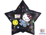 Шар Китти Hello Kitty 46 см фольга ( шар + гелий + лента )