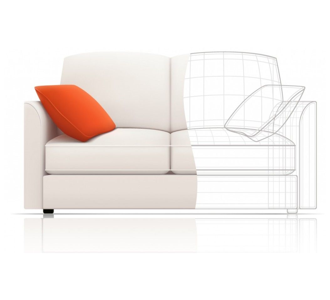 Логотип диван на белом фоне