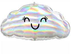 Фольгированный шар "Переливающееся облако"