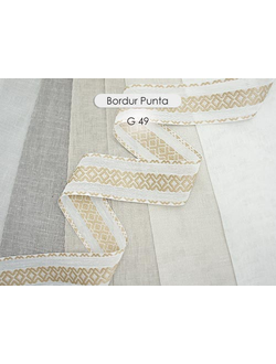 Арт. Punta, серия Majestik. Полупрозрачная декоратвная тесьма для вуали