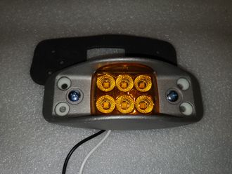 Габаритный фонарь LED 12V/24V (желтый)