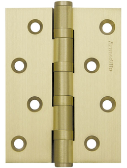 Петля универсальная Armadillo (Армадилло) 4500C (500-C4) 100x75x3 SG Мат золото Box
