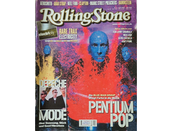 Rolling Stone Germany Magazine April 2001 Blue Man Group,Depeche Modу Cover Иностранные журналы