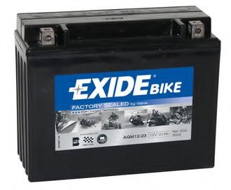 Аккумулятор EXIDE AGM12-23 (YTX24HL-BS)