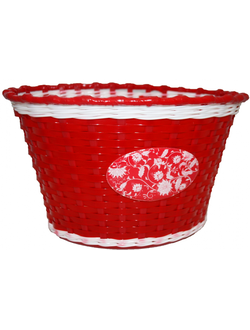 Корзинка для велосипеда детская на руль P04 Magic Flowers