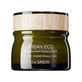 Маска ночная с экстрактом новозеландского льна Urban Eco Harakeke Root Sleeping Mask 80мл