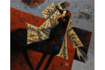 Пальто
холст/масло 50x60см 2022 г. (62000 руб.)
