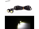 Ходовые огни (дневной свет, ДХО) Глаз Орла. светодиодные (LED), 6000K, 3W, 18 мм, цена за пару