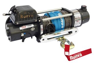 Лебёдка электрическая двухскоростная 12V Runva 10000 lbs 4500 кг (синтетический трос) Артикул: EWD10000USR Лебёдка электрическая двухскоростная 12V Runva 10000 lbs 4500 кг (синтетический трос) Артикул: EWD10000USR