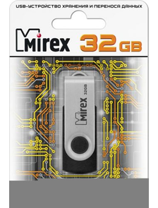Накопитель USB 2.0 32GB Mirex SWIVEL