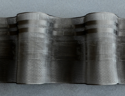 BKS 006 Wave. Шторная лента для складки типа "волна" или "трубочки"