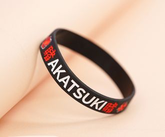 Браслет силиконовый &quot;Akatsuki&quot;