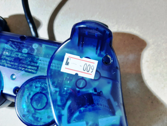 №009 "Ocean Blue" Оригинальный SONY Контроллер для PlayStation 2 PS2 DualShock 2