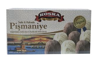Пишмание классическое и с какао (Sade ve Kakaolu Pismaniye), 150 гр., Koska, Турция